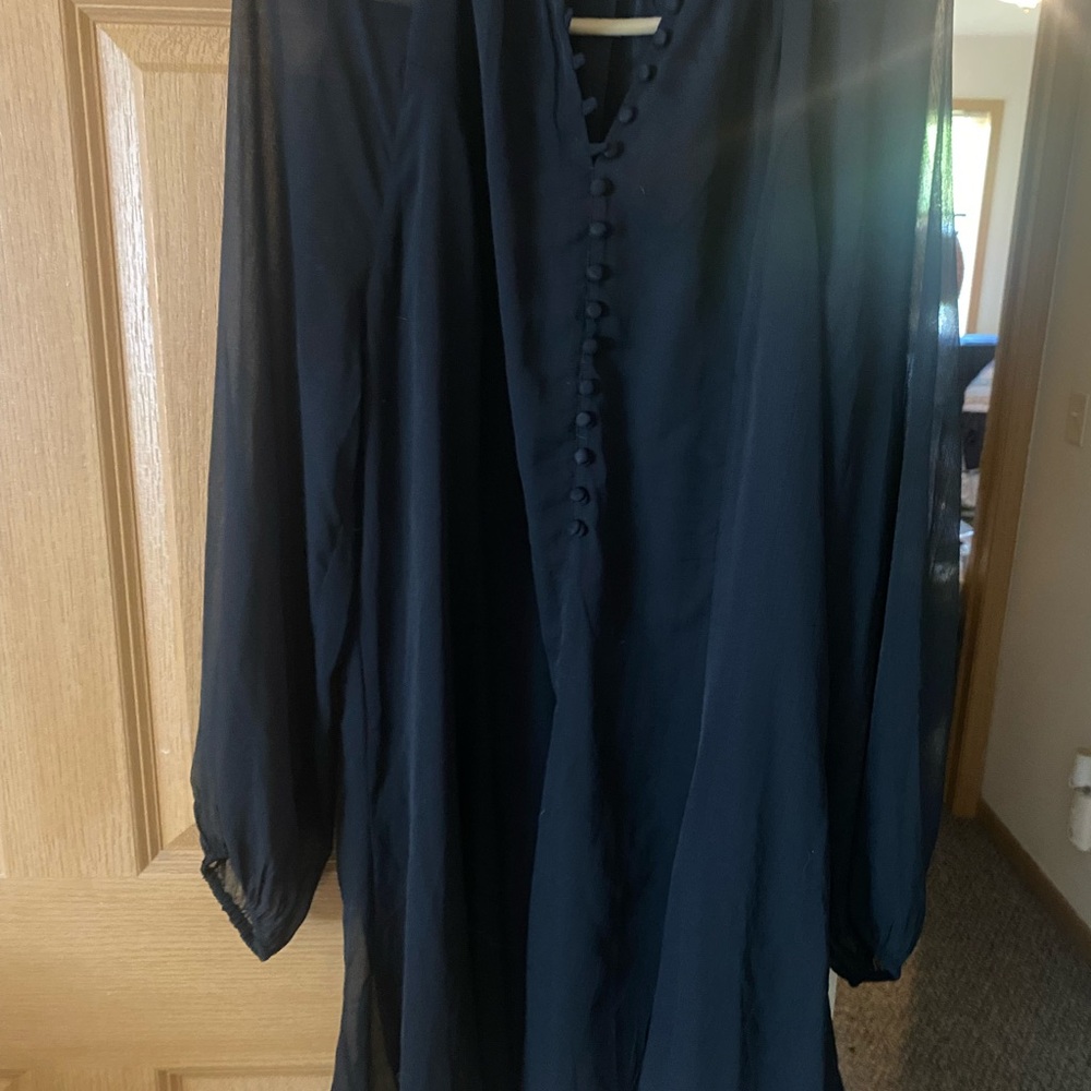 SOLD!!! Joie brand long sleeve black dress